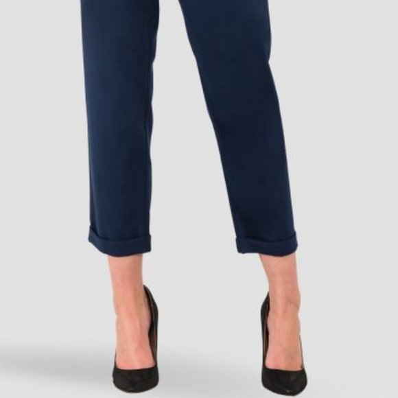 NWT Standards & Practices Midnight Blue Ankle Pants Size 16 - Picture 2 of 9